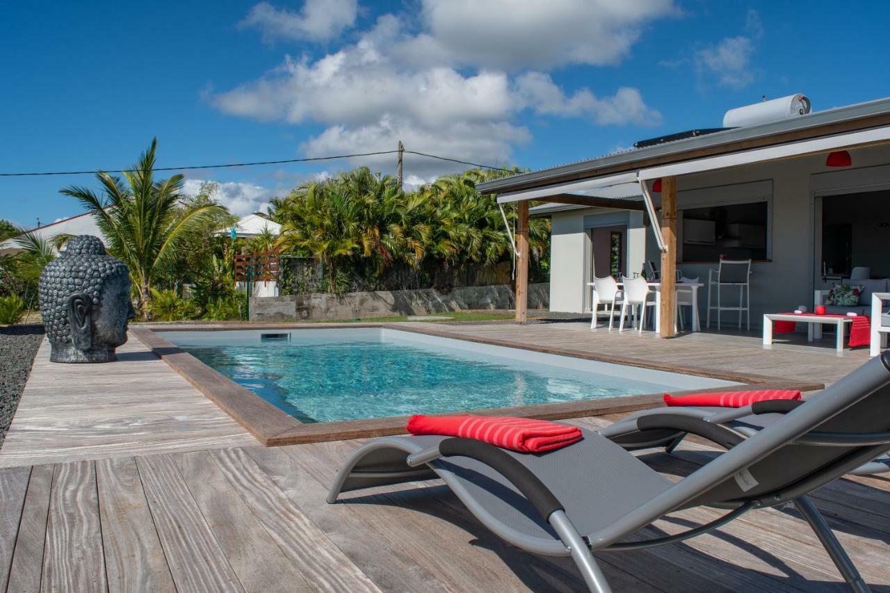 Residence Eden Ocean Avec Vue Mer Saint-Francois  Buitenkant foto