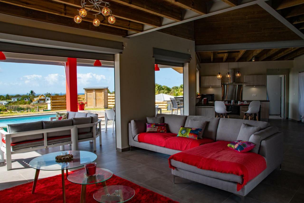 Residence Eden Ocean Avec Vue Mer Saint-Francois  Buitenkant foto